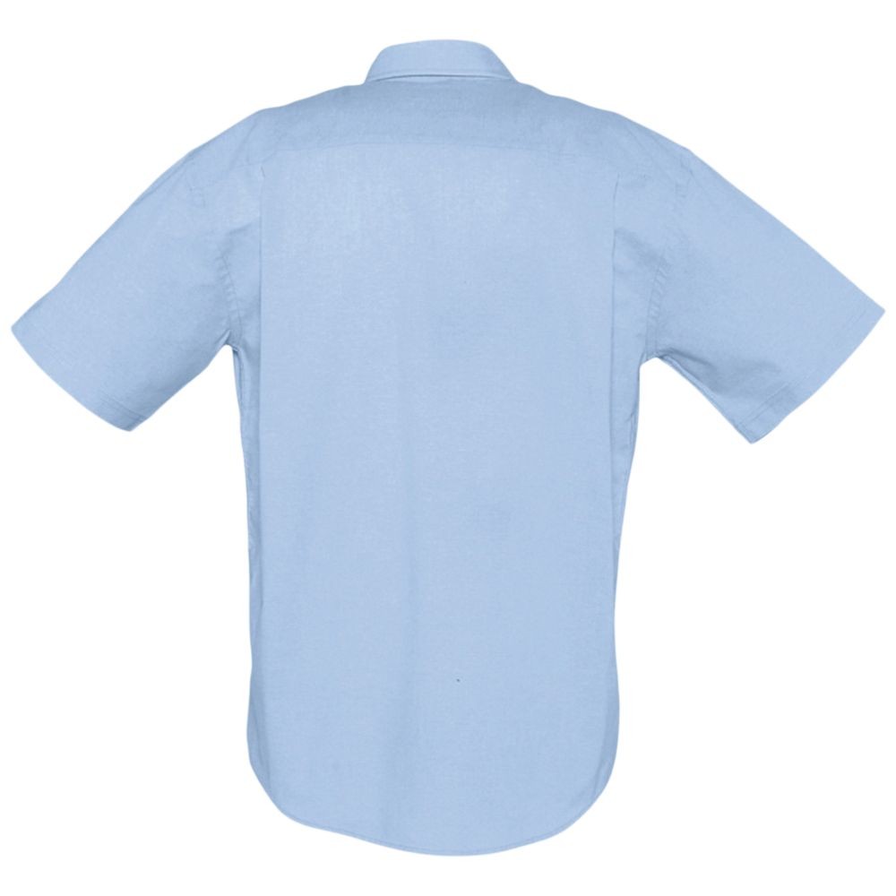 Рубашка мужская с коротким рукавом BRISBANE, голубая