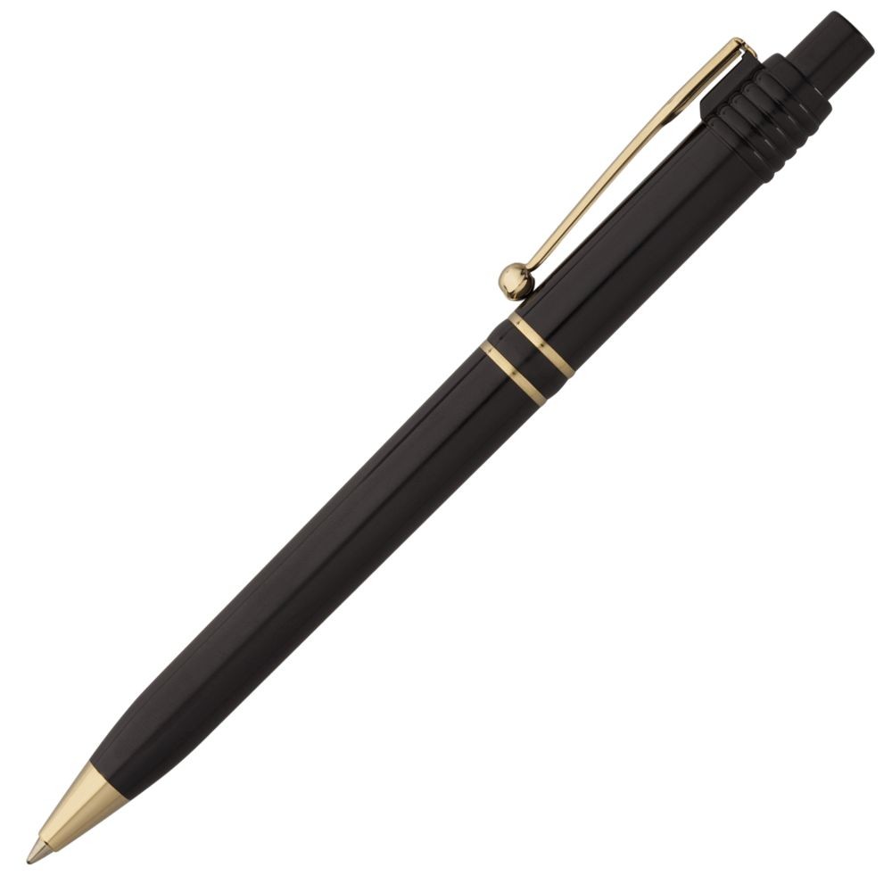 Ручка шариковая Raja Gold, черная