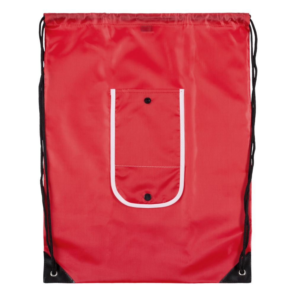 Рюкзак складной Unit Roll, красный