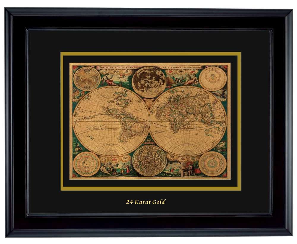 Панно «Карта мира»