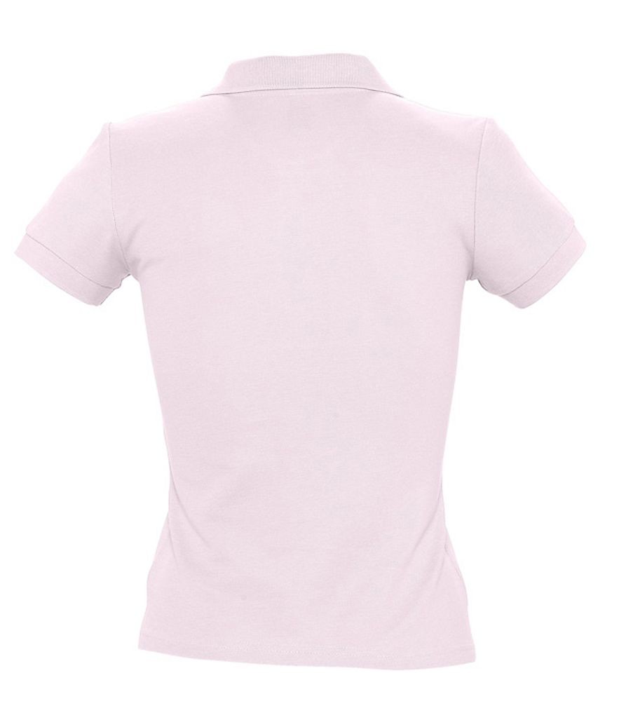 Рубашка поло женская PEOPLE 210, нежно-розовая